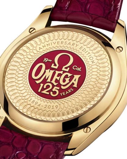 Omega 125th Anniversary Edition De Ville Trésor 40 mm, oro giallo su cinturino di pelle 435.53.40.21.11.001 - immagine 3