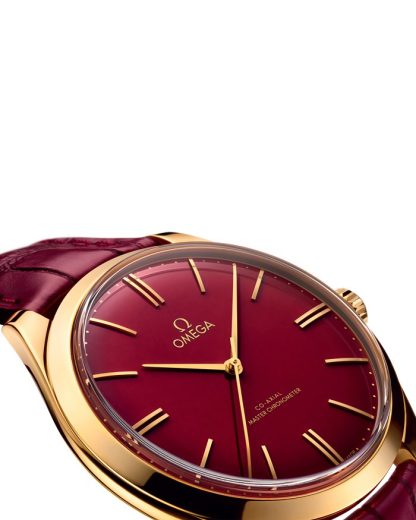 Omega 125th Anniversary Edition De Ville Trésor 40 mm, oro giallo su cinturino di pelle 435.53.40.21.11.001 - immagine 4