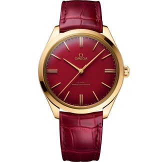Omega 125th Anniversary Edition De Ville Trésor 40 mm, oro giallo su cinturino di pelle 435.53.40.21.11.001