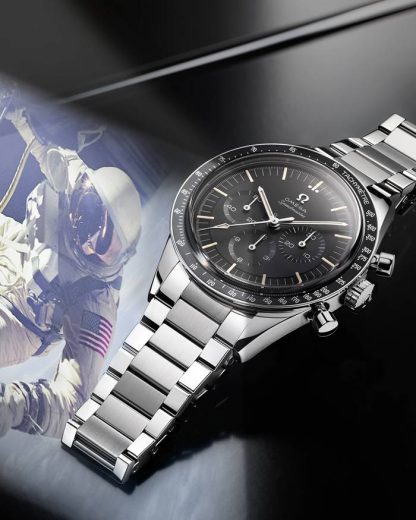 Omega Accesso esclusivo Speedmaster Calibro 321 39,7 mm, acciaio su acciaio 311.30.40.30.01.001 - immagine 4