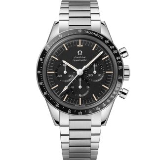Omega Accesso esclusivo Speedmaster Calibro 321 39,7 mm, acciaio su acciaio 311.30.40.30.01.001