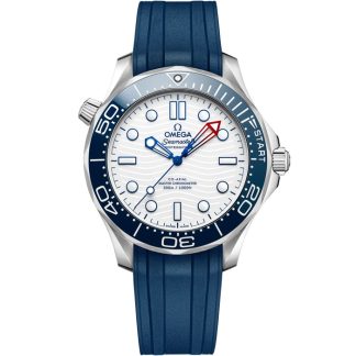 Omega America's Cup Seamaster Diver 300M 42 mm, acciaio su cinturino in caucciù 210.32.42.20.04.002