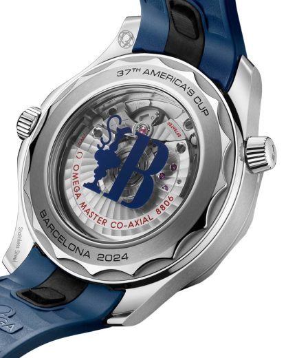 Omega America's Cup Seamaster Diver 300M 42 mm, acciaio su cinturino in caucciù 210.32.42.20.04.002 - immagine 5