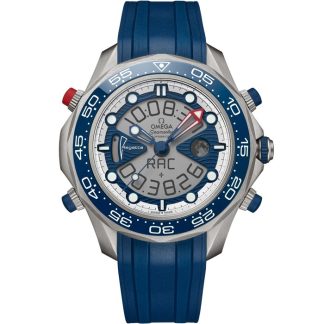 Omega America's Cup Seamaster Regatta 46,75 mm, titanio su cinturino in caucciù 216.92.46.79.10.001