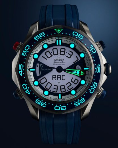 Omega America's Cup Seamaster Regatta 46,75 mm, titanio su cinturino in caucciù 216.92.46.79.10.001 - immagine 5