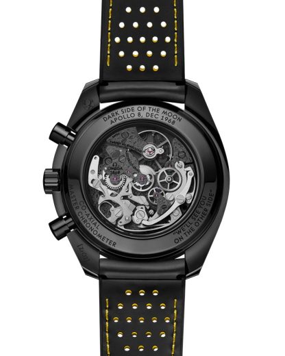 Omega Apollo 8 Speedmaster Dark Side of the Moon 44,25 mm, ceramica nera su cinturino in caucciù 310.92.44.50.01.001 - immagine 2