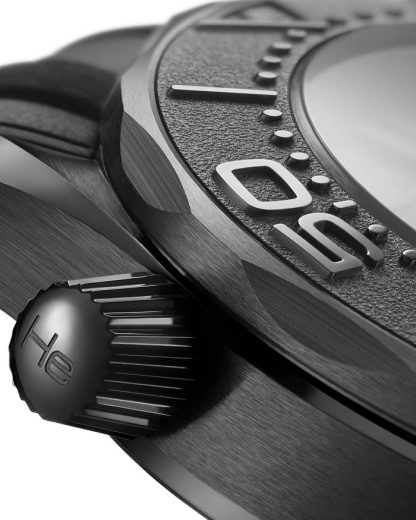 Omega Black Black Seamaster Diver 300M 43,5 mm, ceramica nera su cinturino in caucciù 210.92.44.20.01.003 - immagine 4