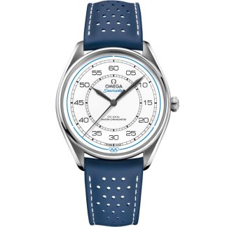Omega Cofanetto in edizione limitata Seamaster Olympic Official Timekeeper 39,5 mm, acciaio su cinturino di pelle 522.32.40.20.04.001