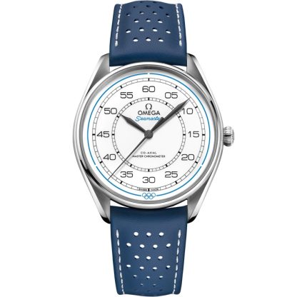 Omega Cofanetto in edizione limitata Seamaster Olympic Official Timekeeper 39,5 mm, acciaio su cinturino di pelle 522.32.40.20.04.001