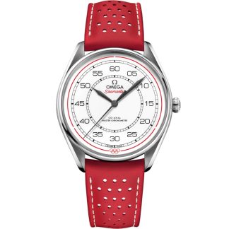 Omega Cofanetto in edizione limitata Seamaster Olympic Official Timekeeper 39,5 mm, acciaio su cinturino di pelle 522.32.40.20.04.004