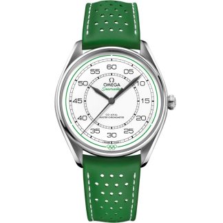 Omega Cofanetto in edizione limitata Seamaster Olympic Official Timekeeper 39,5 mm, acciaio su cinturino di pelle 522.32.40.20.04.005