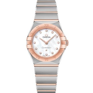Omega Constellation 25 mm, acciaio-oro Sedna™ su acciaio-oro Sedna™ 131.20.25.60.55.001