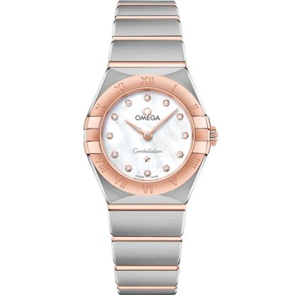 Omega Constellation 25 mm, acciaio-oro Sedna™ su acciaio-oro Sedna™ 131.20.25.60.55.001