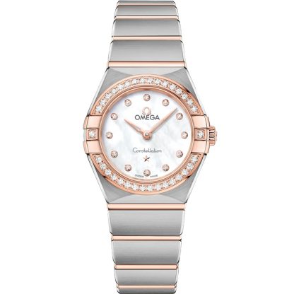 Omega Constellation 25 mm, acciaio-oro Sedna™ su acciaio-oro Sedna™ 131.25.25.60.55.001