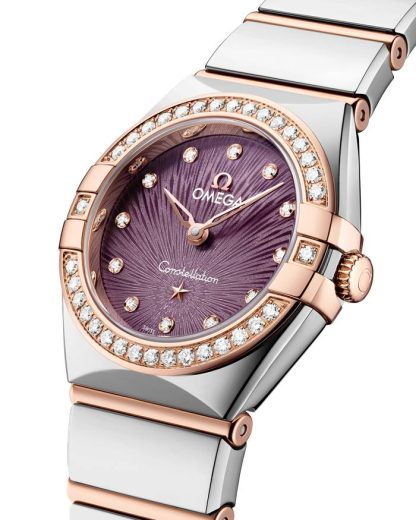 Omega Constellation 25 mm, acciaio-oro Sedna™ su acciaio-oro Sedna™ 131.25.25.60.60.002 - immagine 3