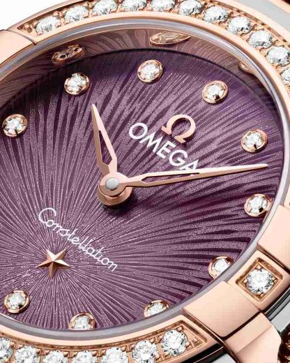 Omega Constellation 25 mm, acciaio-oro Sedna™ su acciaio-oro Sedna™ 131.25.25.60.60.002 - immagine 4