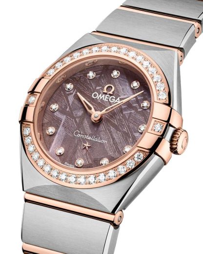 Omega Constellation 25 mm, acciaio-oro Sedna™ su acciaio-oro Sedna™ 131.25.25.60.99.001 - immagine 5