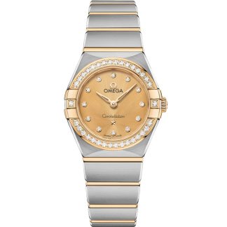 Omega Constellation 25 mm, acciaio-oro giallo su acciaio-oro giallo 131.25.25.60.58.001