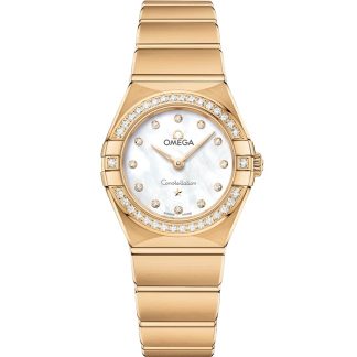Omega Constellation 25 mm, oro giallo su oro giallo 131.55.25.60.55.002
