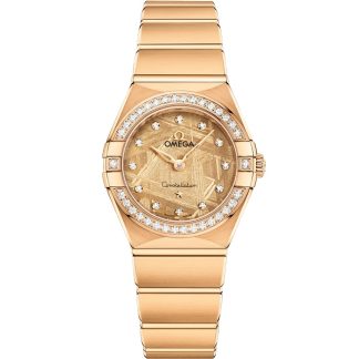 Omega Constellation 25 mm, oro giallo su oro giallo 131.55.25.60.99.003