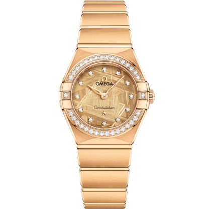 Omega Constellation 25 mm, oro giallo su oro giallo 131.55.25.60.99.003
