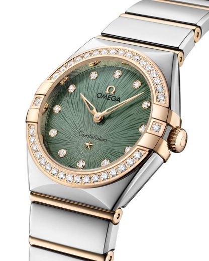 Omega Constellation 28 mm, acciaio - oro Moonshine™ su acciaio-oro Moonshine™ 131.25.28.60.60.001 - immagine 3
