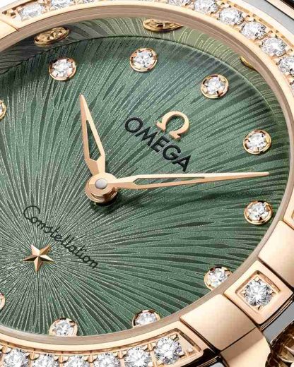 Omega Constellation 28 mm, acciaio - oro Moonshine™ su acciaio-oro Moonshine™ 131.25.28.60.60.001 - immagine 4
