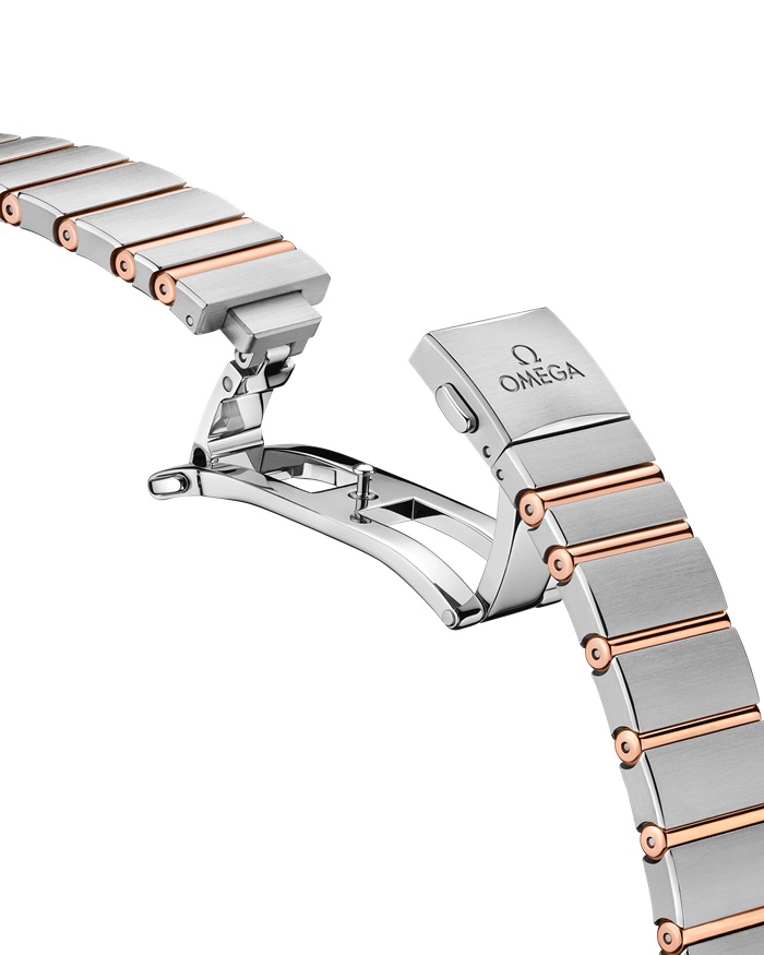 Omega Constellation 28 mm, acciaio-oro Sedna™ su acciaio-oro Sedna™ 131.20.28.60.02.001 - immagine 4