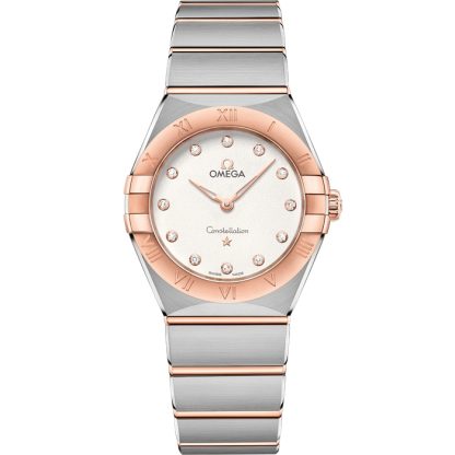 Omega Constellation 28 mm, acciaio-oro Sedna™ su acciaio-oro Sedna™ 131.20.28.60.52.001
