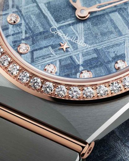 Omega Constellation 28 mm, acciaio-oro Sedna™ su acciaio-oro Sedna™ 131.25.28.60.99.001 - immagine 4