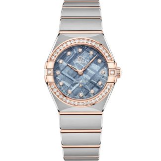Omega Constellation 28 mm, acciaio-oro Sedna™ su acciaio-oro Sedna™ 131.25.28.60.99.001