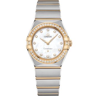 Omega Constellation 28 mm, acciaio-oro giallo su acciaio-oro giallo 131.25.28.60.55.002