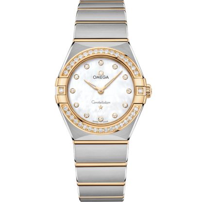 Omega Constellation 28 mm, acciaio-oro giallo su acciaio-oro giallo 131.25.28.60.55.002