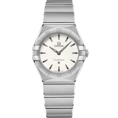 Omega Constellation 28 mm, acciaio su acciaio 131.10.28.60.02.001
