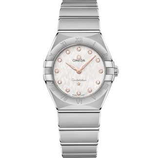 Omega Constellation 28 mm, acciaio su acciaio 131.10.28.60.52.001