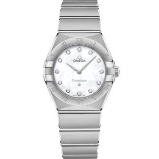 Omega Constellation 28 mm, acciaio su acciaio 131.10.28.60.55.001