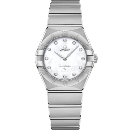 Omega Constellation 28 mm, acciaio su acciaio 131.10.28.60.55.001