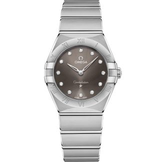 Omega Constellation 28 mm, acciaio su acciaio 131.10.28.60.56.001