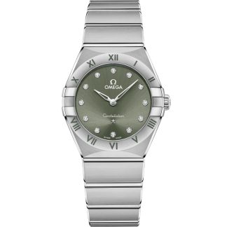 Omega Constellation 28 mm, acciaio su acciaio 131.10.28.60.60.001