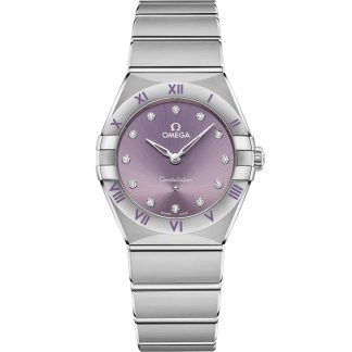 Omega Constellation 28 mm, acciaio su acciaio 131.10.28.60.60.002