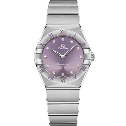 Omega Constellation 28 mm, acciaio su acciaio 131.10.28.60.60.002