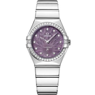 Omega Constellation 28 mm, acciaio su acciaio 131.15.28.60.60.001