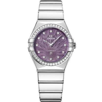 Omega Constellation 28 mm, acciaio su acciaio 131.15.28.60.60.001