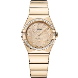 Omega Constellation 28 mm, oro Moonshine™ su oro Moonshine™ 131.55.28.60.58.001