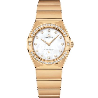Omega Constellation 28 mm, oro giallo su oro giallo 131.55.28.60.55.002