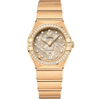 Omega Constellation 28 mm, oro giallo su oro giallo 131.55.28.60.99.006