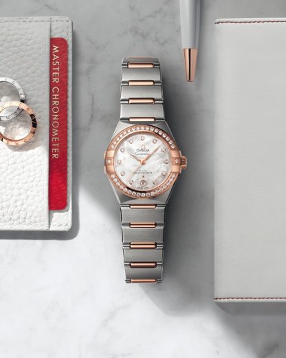 Omega Constellation 29 mm, acciaio-oro Sedna™ su acciaio-oro Sedna™ 131.25.29.20.55.001 - immagine 3