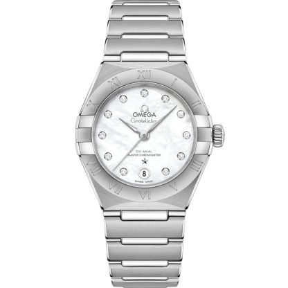 Omega Constellation 29 mm, acciaio su acciaio 131.10.29.20.55.001
