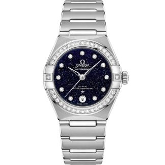Omega Constellation 29 mm, acciaio su acciaio 131.15.29.20.53.001