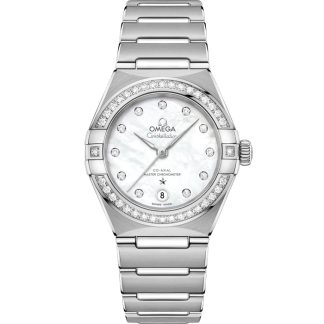 Omega Constellation 29 mm, acciaio su acciaio 131.15.29.20.55.001